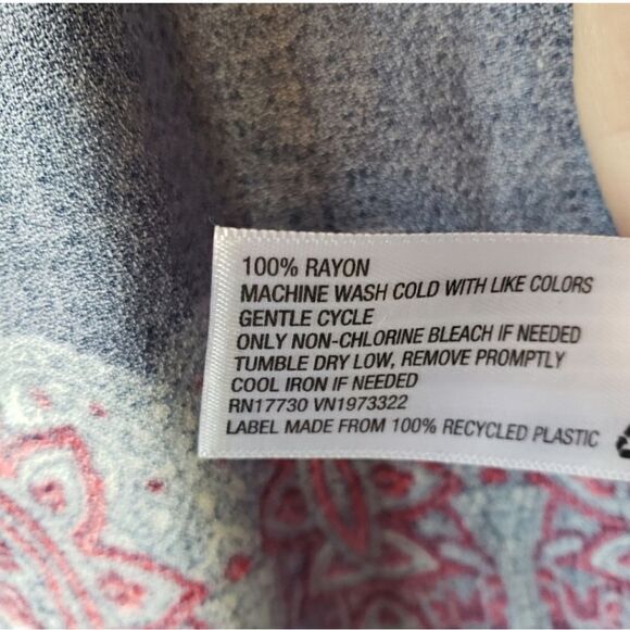 XHILARATION Boho Open Front Kimono-style  Jacket  XS/S - Picture 6 of 7